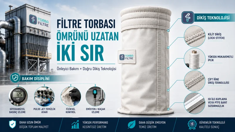 Filtre Torbası Ömrünü Uzatan İki Sır: Önleyici Bakım ve Doğru Dikiş Teknolojisi